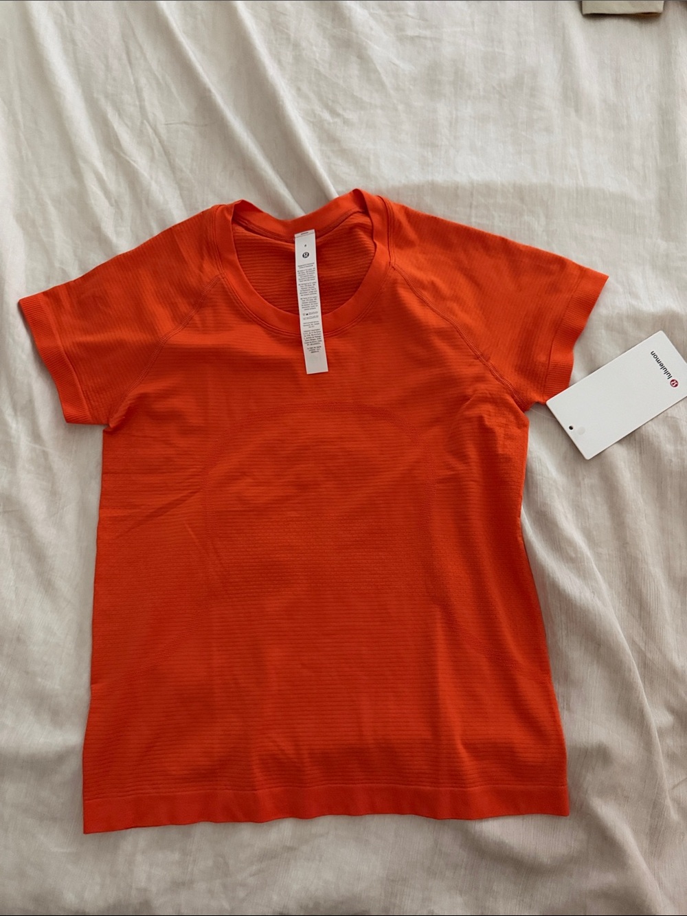 lululemon Short Sleeve Tee - Bright Orange
